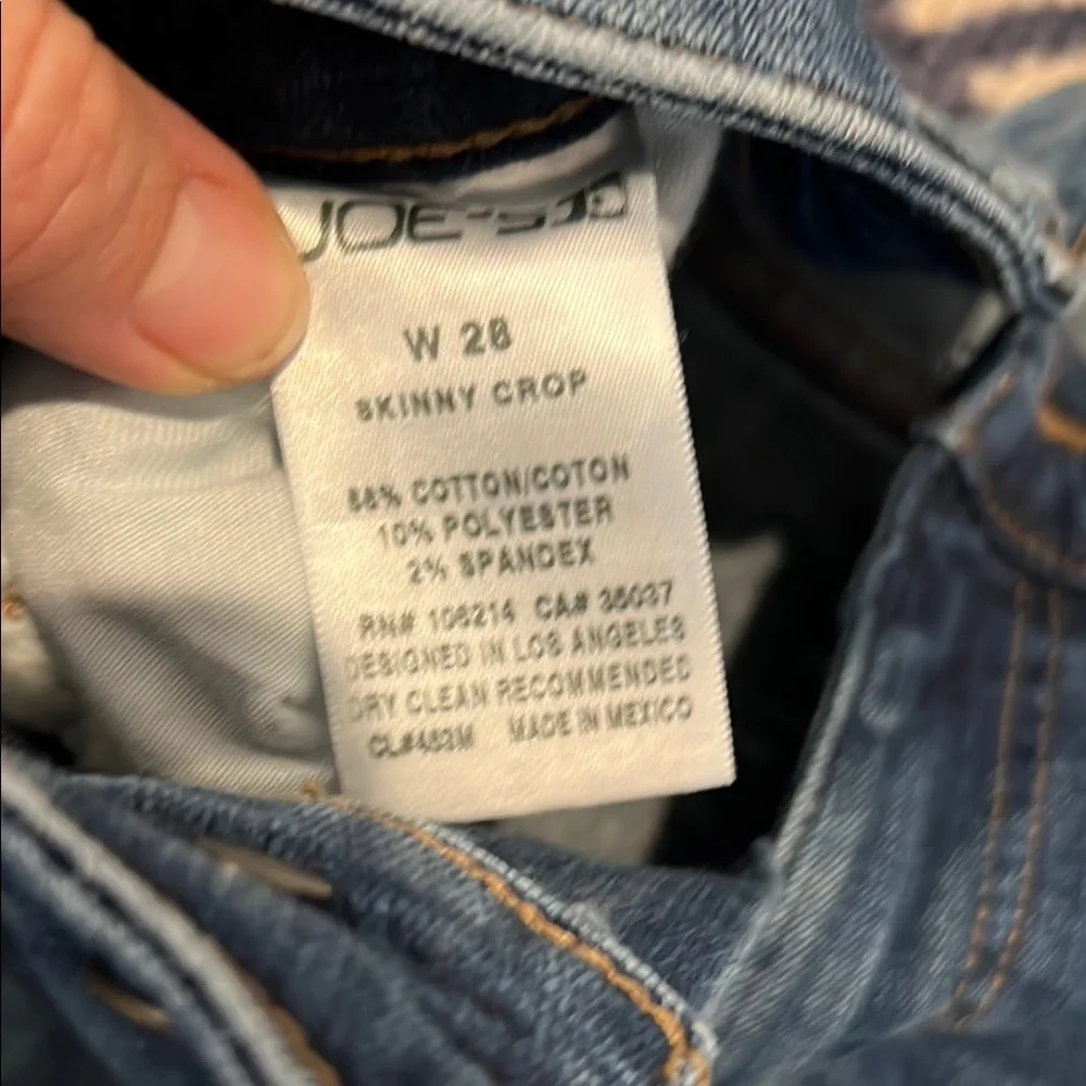 Joe's Jeans Skinny Crop Jeans - Picture 2 of 7